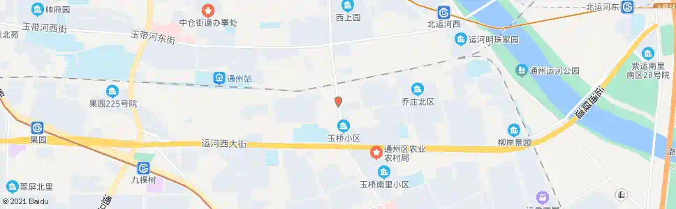 北京玉桥中路_公交站地图_北京公交_妙搜公交查询2025