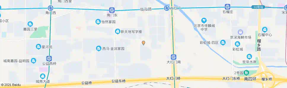 北京大李窑_公交站地图_北京公交_妙搜公交查询2025
