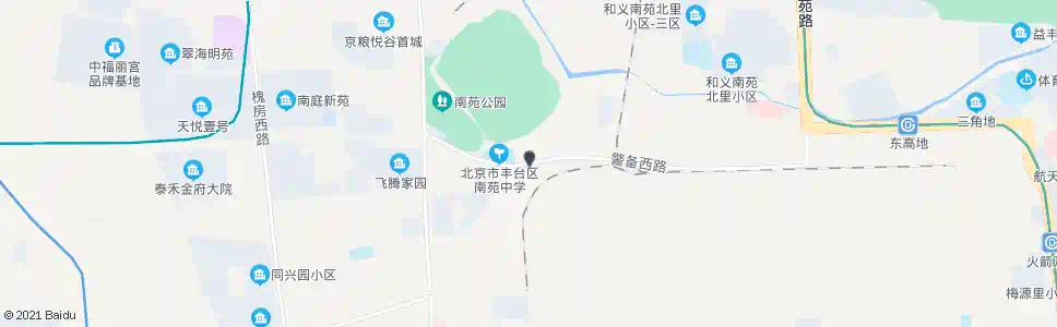 北京红房子路口东_公交站地图_北京公交_妙搜公交查询2025