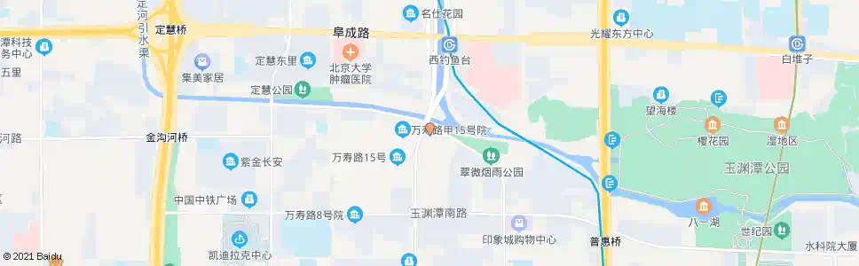 北京翠微西里_公交站地图_北京公交_妙搜公交查询2025