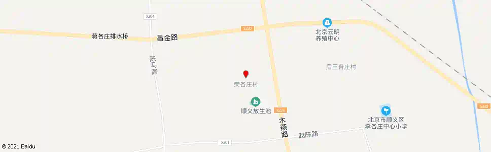 北京荣各庄_公交站地图_北京公交_妙搜公交查询2025