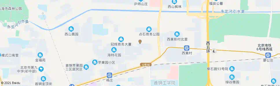 北京西井小区_公交站地图_北京公交_妙搜公交查询2025