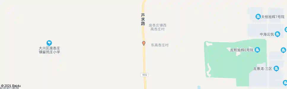 北京东高各庄_公交站地图_北京公交_妙搜公交查询2025