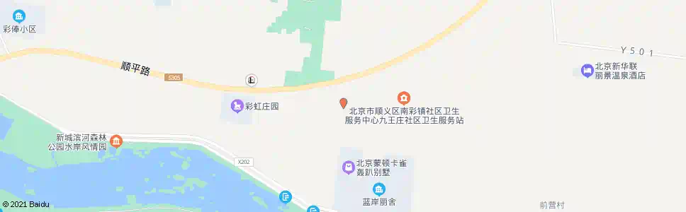 北京九王庄_公交站地图_北京公交_妙搜公交查询2025
