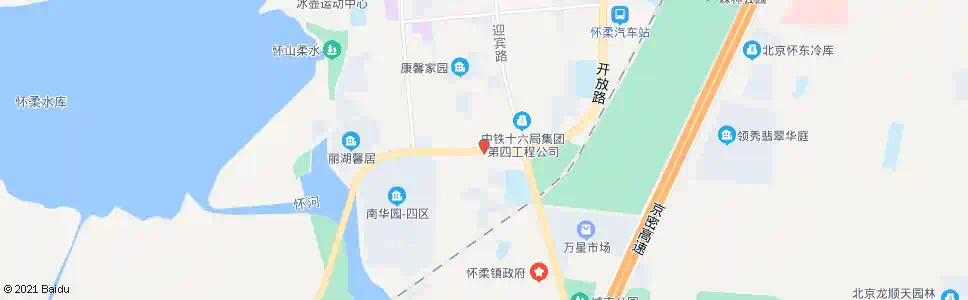 北京南华大街东口_公交站地图_北京公交_妙搜公交查询2025