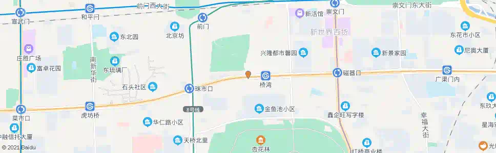 北京东城三里河_公交站地图_北京公交_妙搜公交查询2025