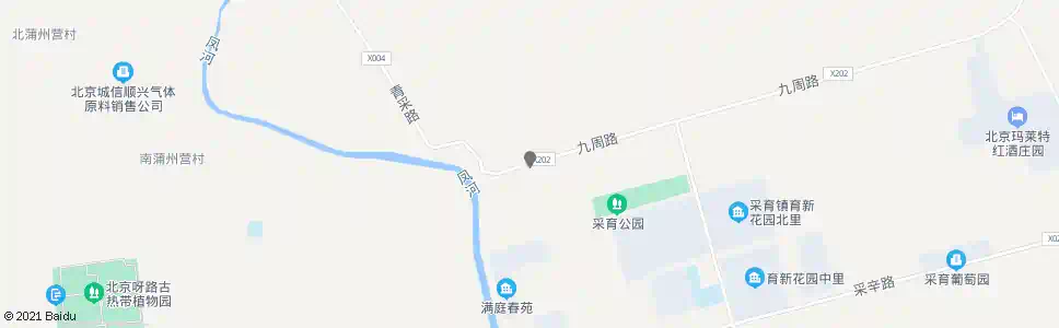 北京北营北口_公交站地图_北京公交_妙搜公交查询2025