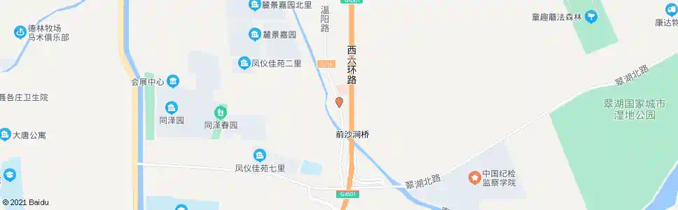 北京前沙涧_公交站地图_北京公交_妙搜公交查询2025