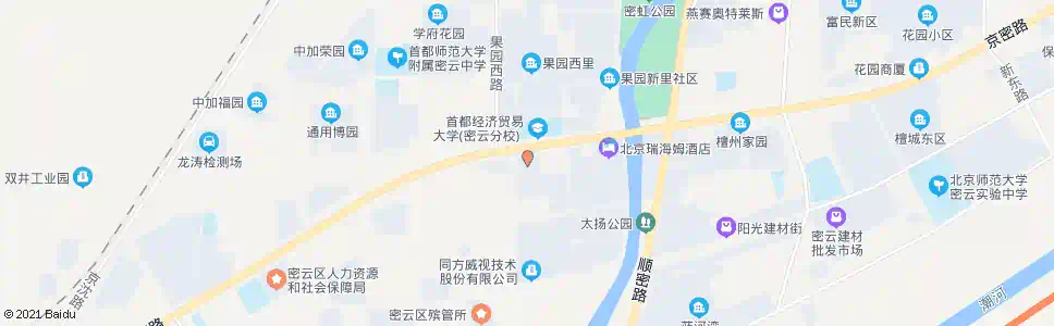 北京密云县公安局_公交站地图_北京公交_妙搜公交查询2025