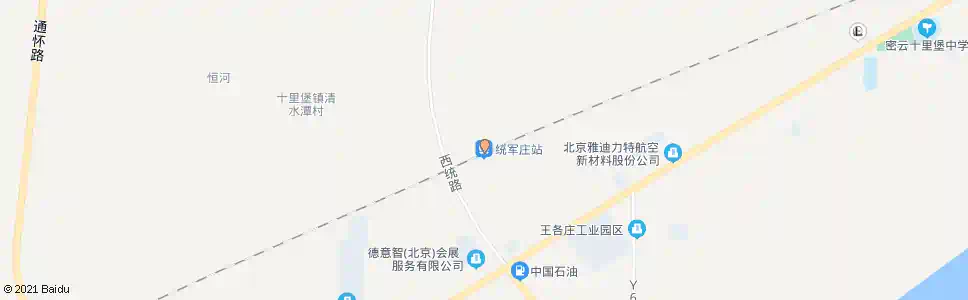 北京统军庄_公交站地图_北京公交_妙搜公交查询2025