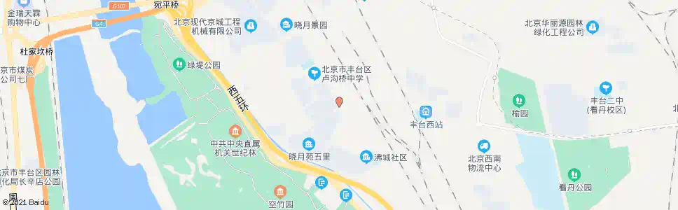 北京晓月苑三里东门_公交站地图_北京公交_妙搜公交查询2025