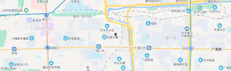 北京白桥大街_公交站地图_北京公交_妙搜公交查询2025