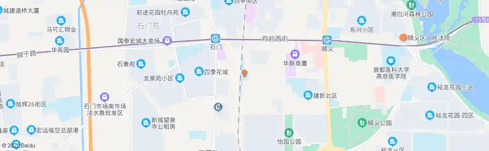 北京顺义于庄北_公交站地图_北京公交_妙搜公交查询2025
