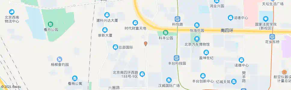 北京科丰桥南_公交站地图_北京公交_妙搜公交查询2025