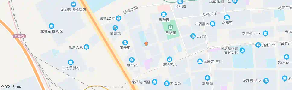 北京回龙观中学_公交站地图_北京公交_妙搜公交查询2025