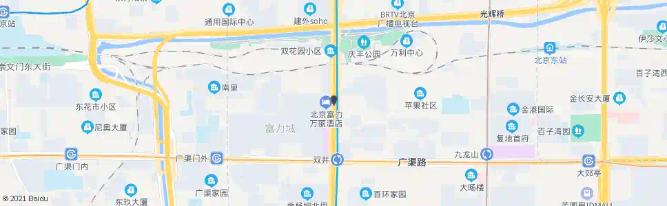 北京双花园_公交站地图_北京公交_妙搜公交查询2025