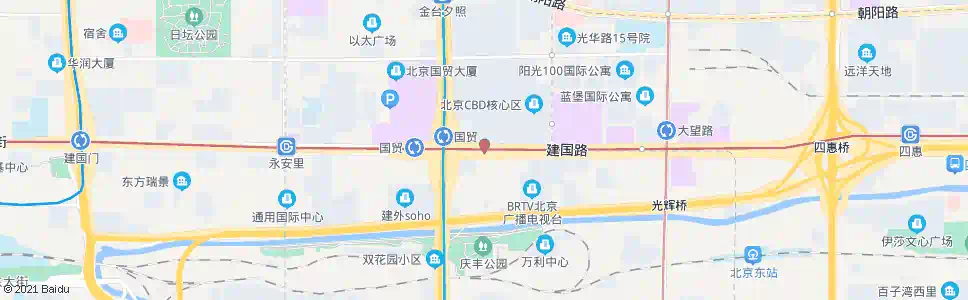 北京大北窑东_公交站地图_北京公交_妙搜公交查询2025