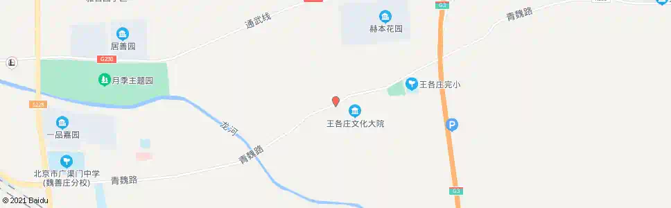 北京大兴王各庄_公交站地图_北京公交_妙搜公交查询2025