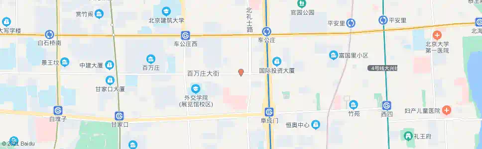 北京马尾沟_公交站地图_北京公交_妙搜公交查询2025