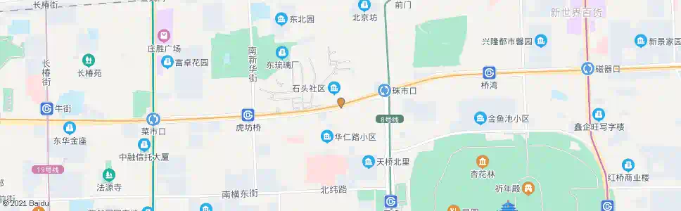 北京板章路_公交站地图_北京公交_妙搜公交查询2025