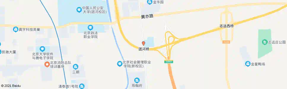 北京金海学校_公交站地图_北京公交_妙搜公交查询2025