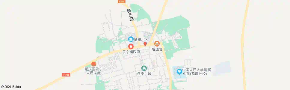 北京永宁道_公交站地图_北京公交_妙搜公交查询2025
