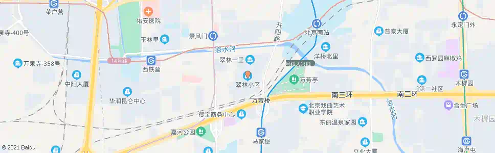 北京翠林小区_公交站地图_北京公交_妙搜公交查询2025