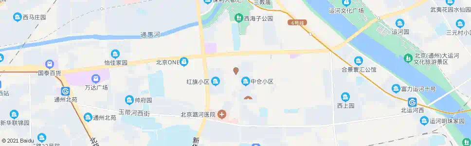 北京中仓_公交站地图_北京公交_妙搜公交查询2025