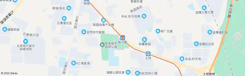 北京地铁临河里站_公交站地图_北京公交_妙搜公交查询2025