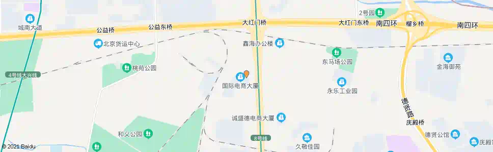 北京大红门南路北口_公交站地图_北京公交_妙搜公交查询2025