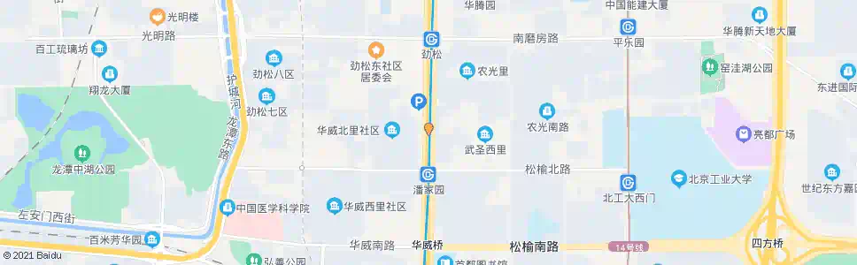 北京潘家园桥_公交站地图_北京公交_妙搜公交查询2025