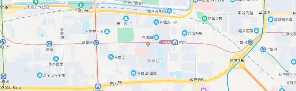 北京芳星园_公交站地图_北京公交_妙搜公交查询2025