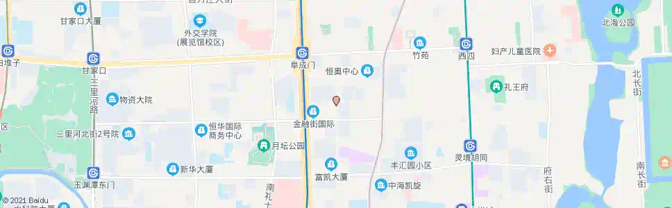 北京华嘉胡同_公交站地图_北京公交_妙搜公交查询2025