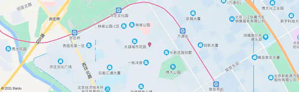 北京天华北路_公交站地图_北京公交_妙搜公交查询2025
