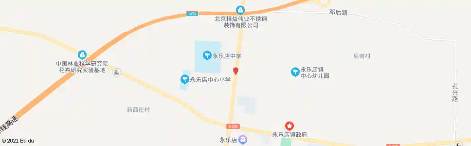 北京永乐店北口_公交站地图_北京公交_妙搜公交查询2025