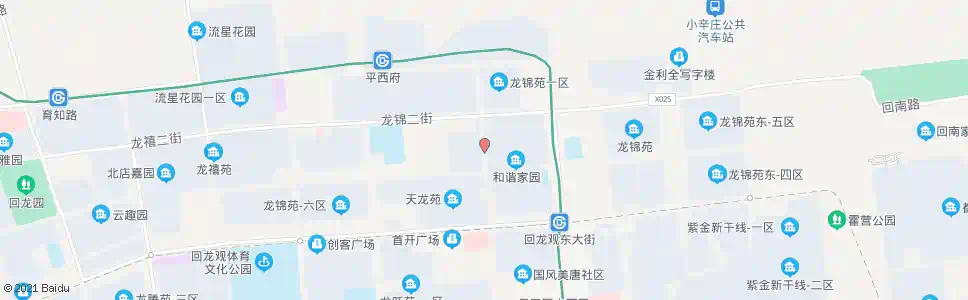 北京和谐家园一区西门_公交站地图_北京公交_妙搜公交查询2025
