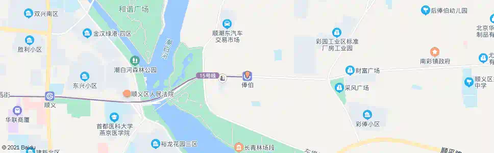 北京地铁俸伯站_公交站地图_北京公交_妙搜公交查询2025