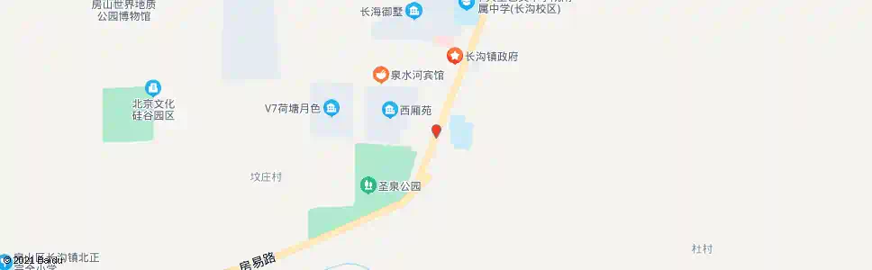 北京长沟北站_公交站地图_北京公交_妙搜公交查询2025