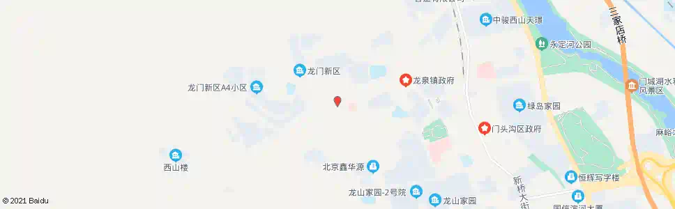 北京龙泉西公交场_公交站地图_北京公交_妙搜公交查询2025