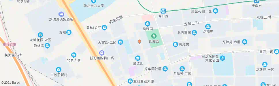 北京三合庄园_公交站地图_北京公交_妙搜公交查询2025