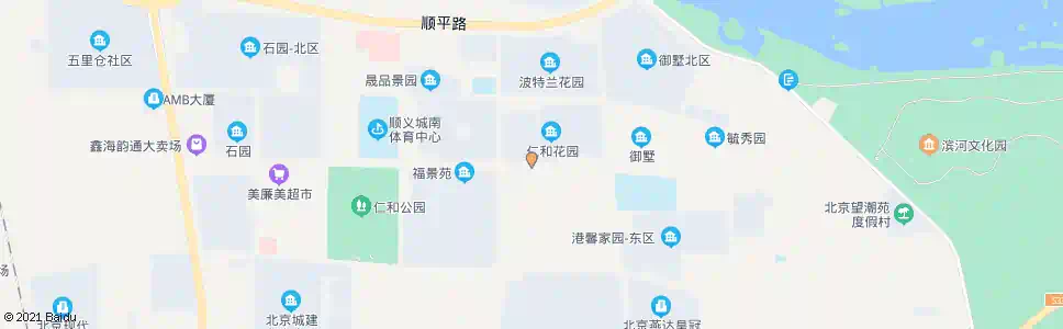 北京仁和花园_公交站地图_北京公交_妙搜公交查询2025