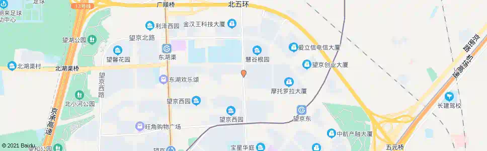 北京望京花园东区_公交站地图_北京公交_妙搜公交查询2025