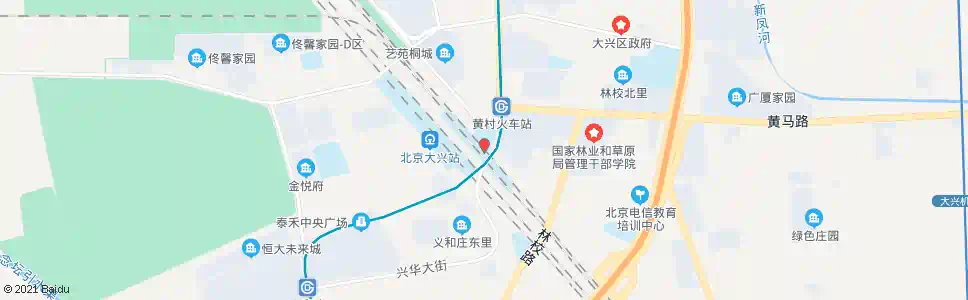 北京黄村_公交站地图_北京公交_妙搜公交查询2025