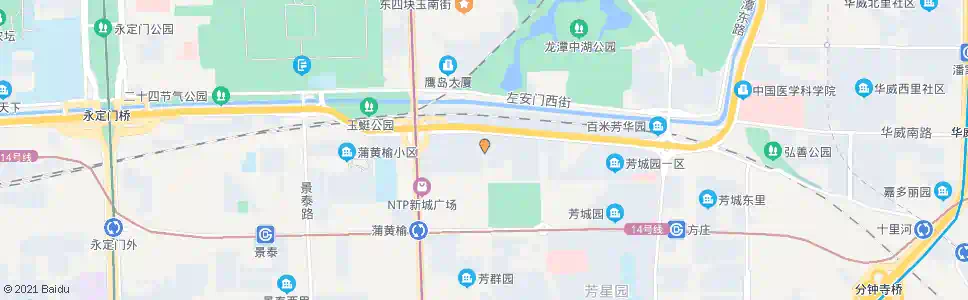 北京芳古园北_公交站地图_北京公交_妙搜公交查询2025