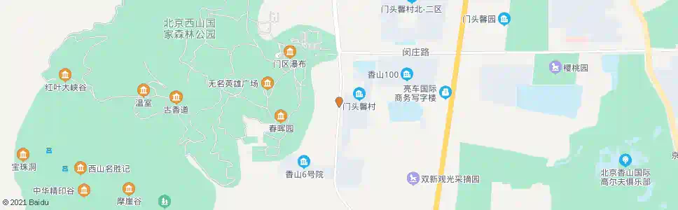 北京门头馨村南区_公交站地图_北京公交_妙搜公交查询2025