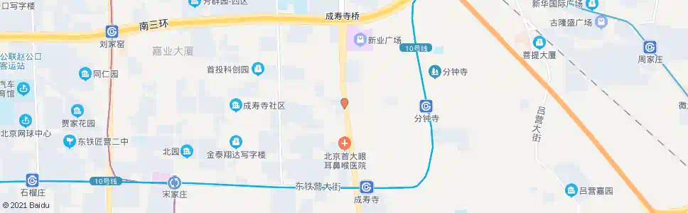 北京成寿寺路_公交站地图_北京公交_妙搜公交查询2025