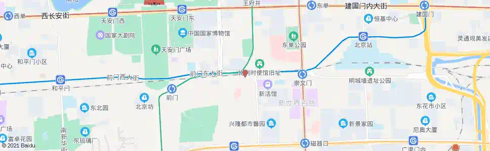 北京祈年大街北口_公交站地图_北京公交_妙搜公交查询2025