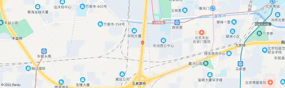 北京玉泉营桥_公交站地图_北京公交_妙搜公交查询2025