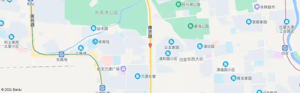 北京德贤路_公交站地图_北京公交_妙搜公交查询2025