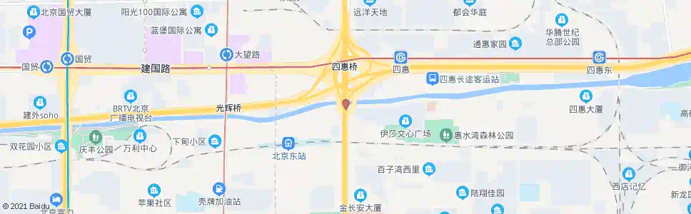 北京大郊亭桥_公交站地图_北京公交_妙搜公交查询2025